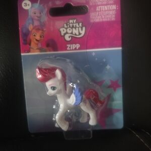 My Little Pony - Zipp - Mini Figure / Cake Topper by Mattel